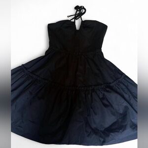 Elegant Black Strapless Dress